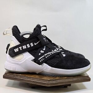 Nike LeBron Soldier 12 SFG Shoes Size 6Y Youth Black White Basketball AA1352-005